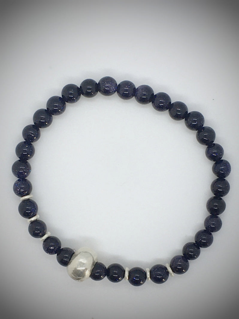 A151 - Blaufluss mit Silber I