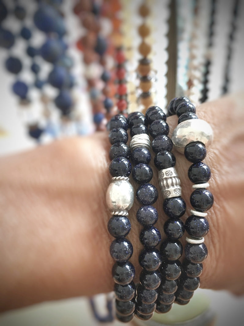 A151 - Blaufluss mit Silber I