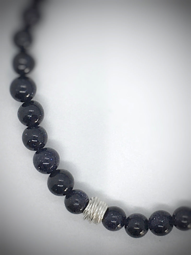 A154 - Blaufluss mit Silber IV