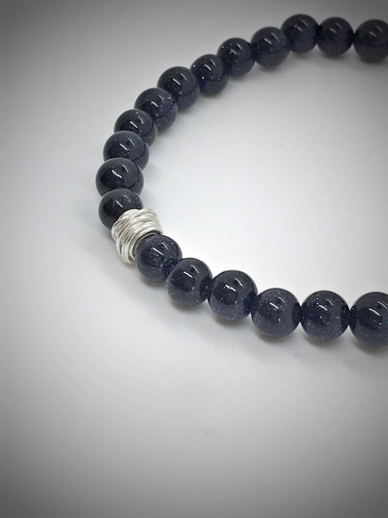 A154 - Blaufluss mit Silber IV