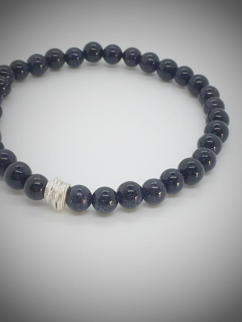 A154 - Blaufluss mit Silber IV