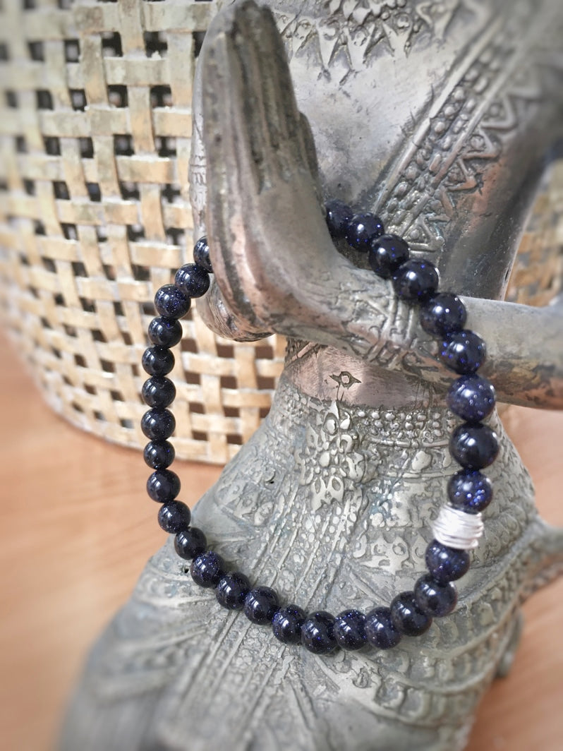 A154 - Blaufluss mit Silber IV