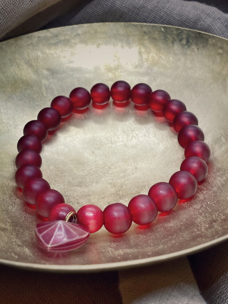 A294 - Rotes Glas mit Herz