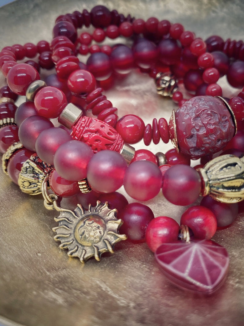 A294 - Rotes Glas mit Herz