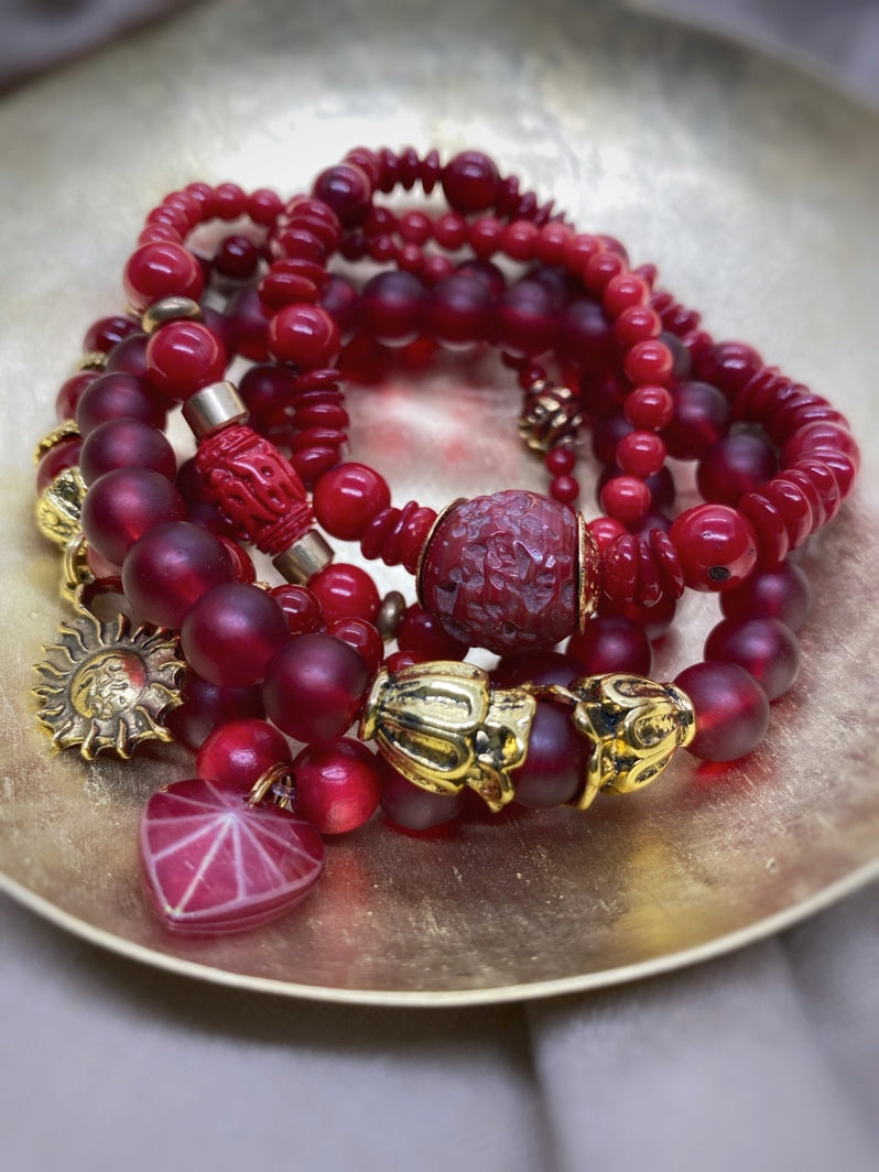 A294 - Rotes Glas mit Herz