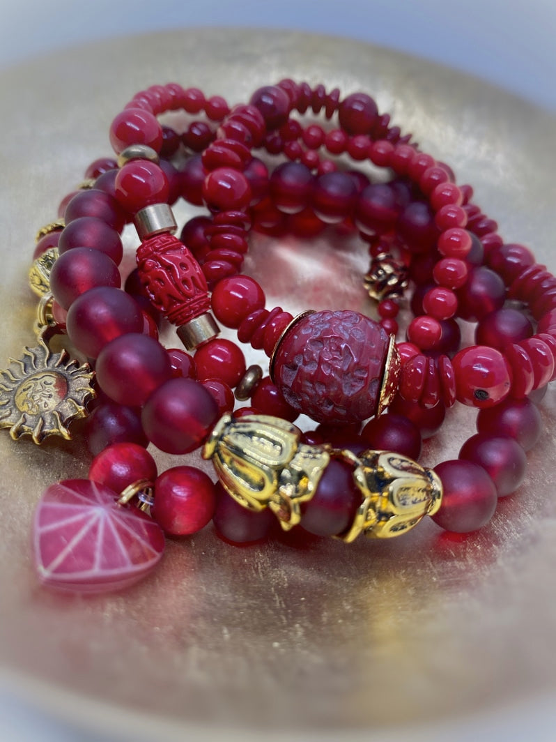 A294 - Rotes Glas mit Herz