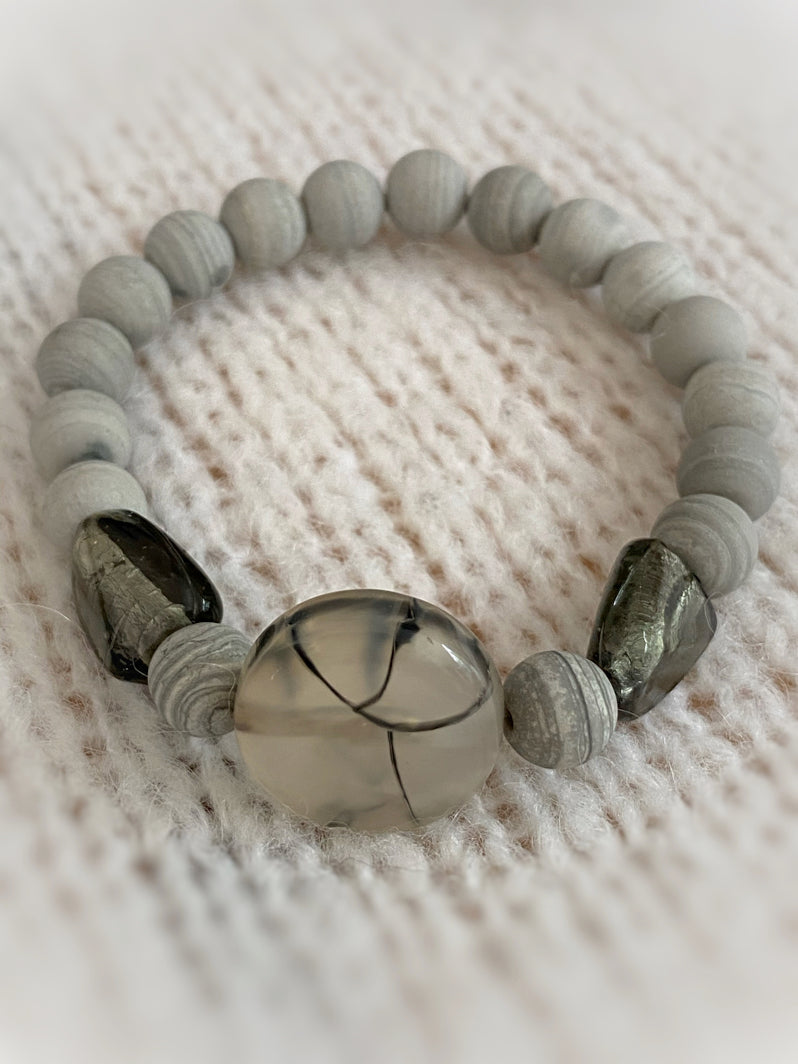A329 - Bänderjaspis mit Sardonyx
