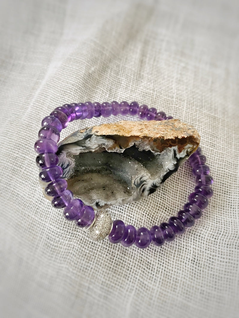 A522 - Amethyst-Rondelle I