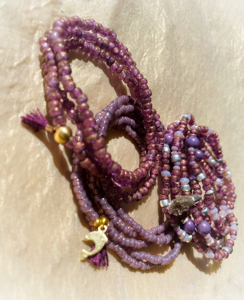A741 - Wickelarmband Purple Love 2