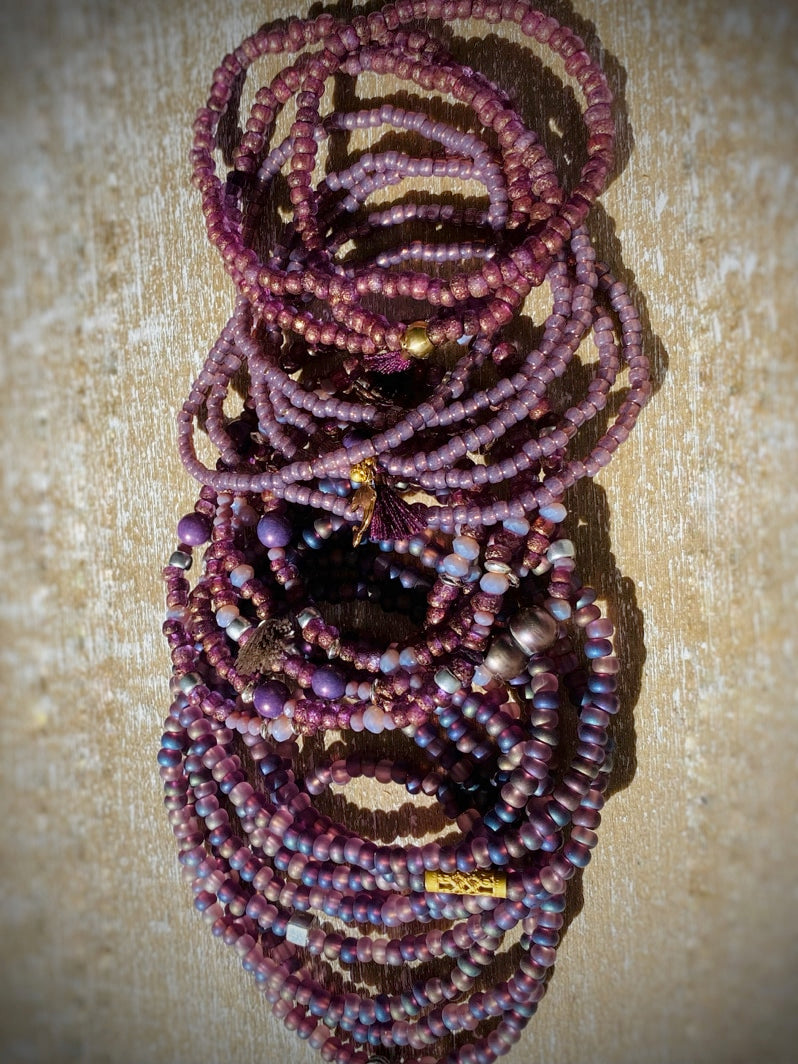 A741 - Wickelarmband Purple Love 2