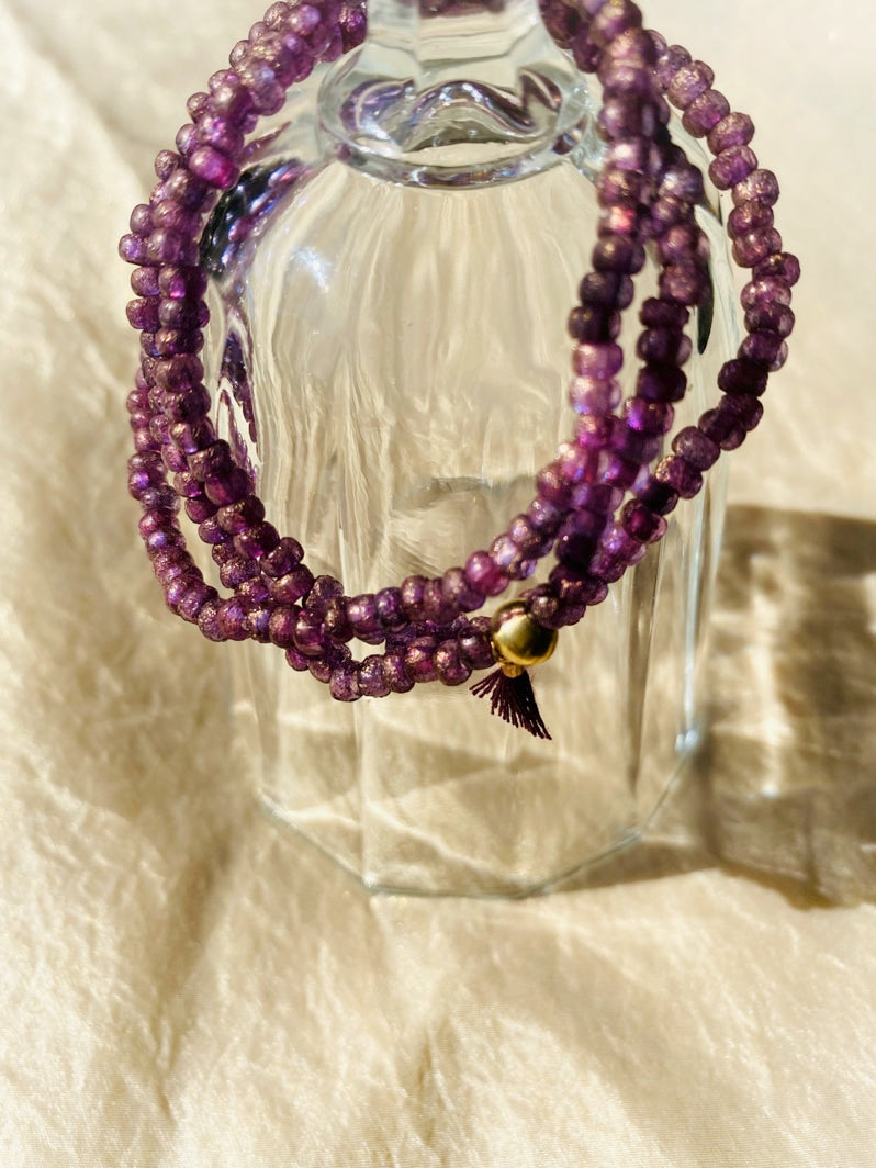 A740 - Wickelarmband Purple Love 1