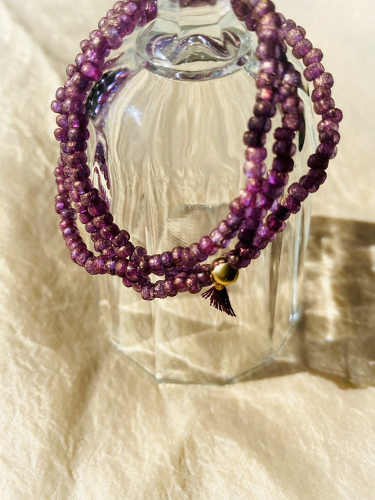 A740 - Wickelarmband Purple Love 1