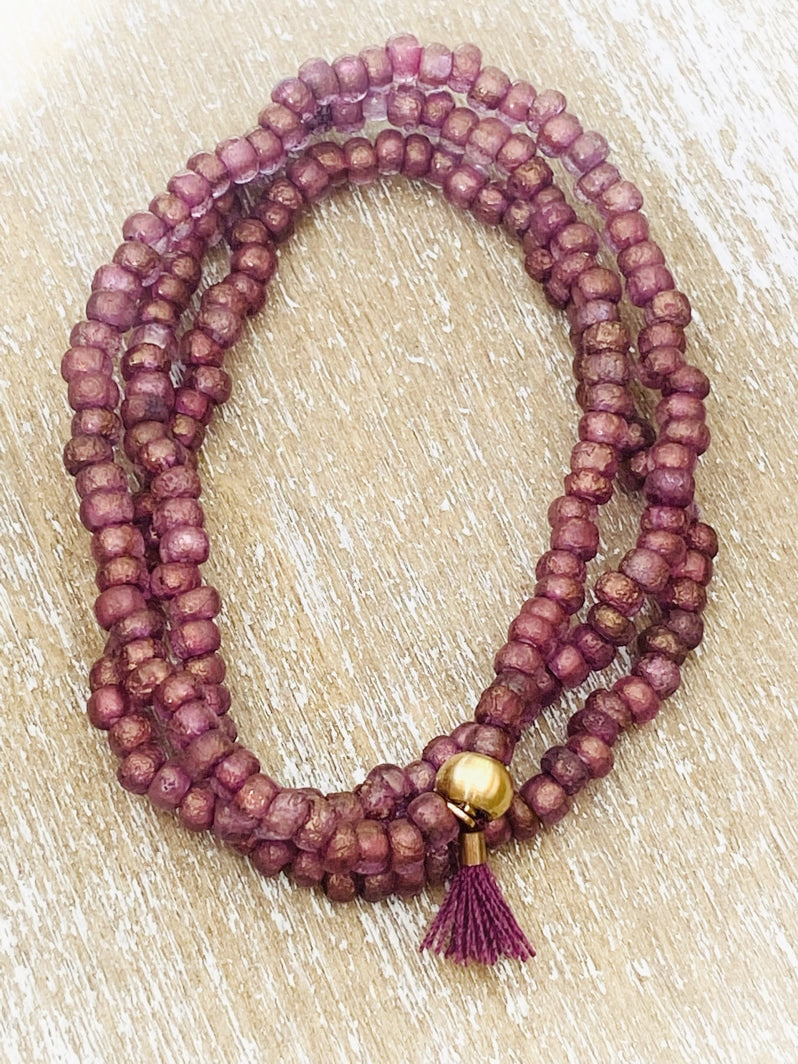 A740 - Wickelarmband Purple Love 1