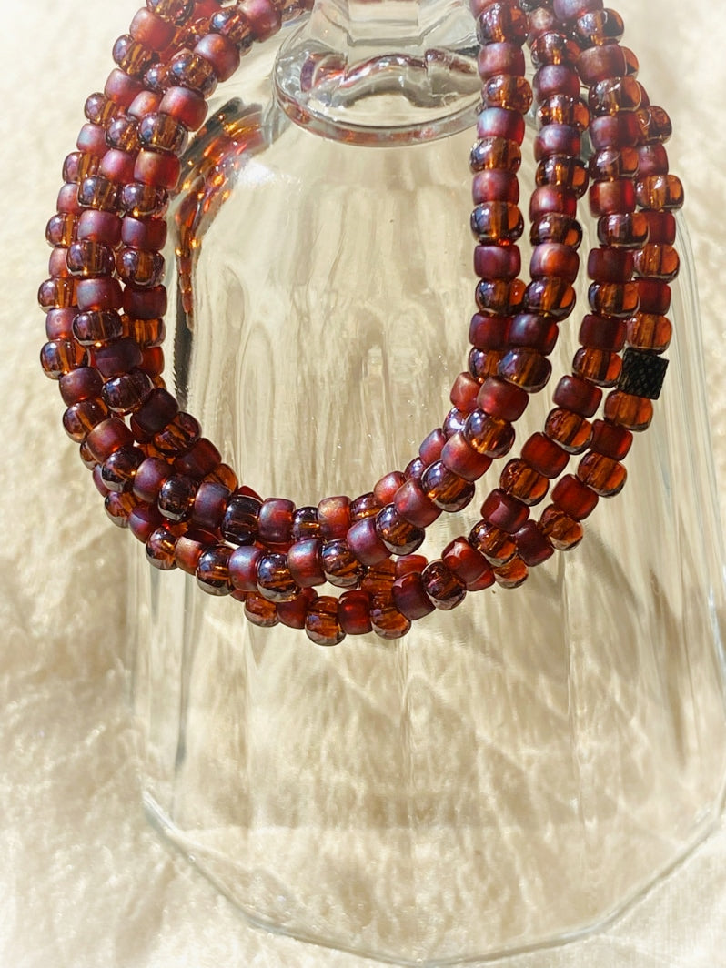 A751 - Wickelarmband Maroon Vibes 1