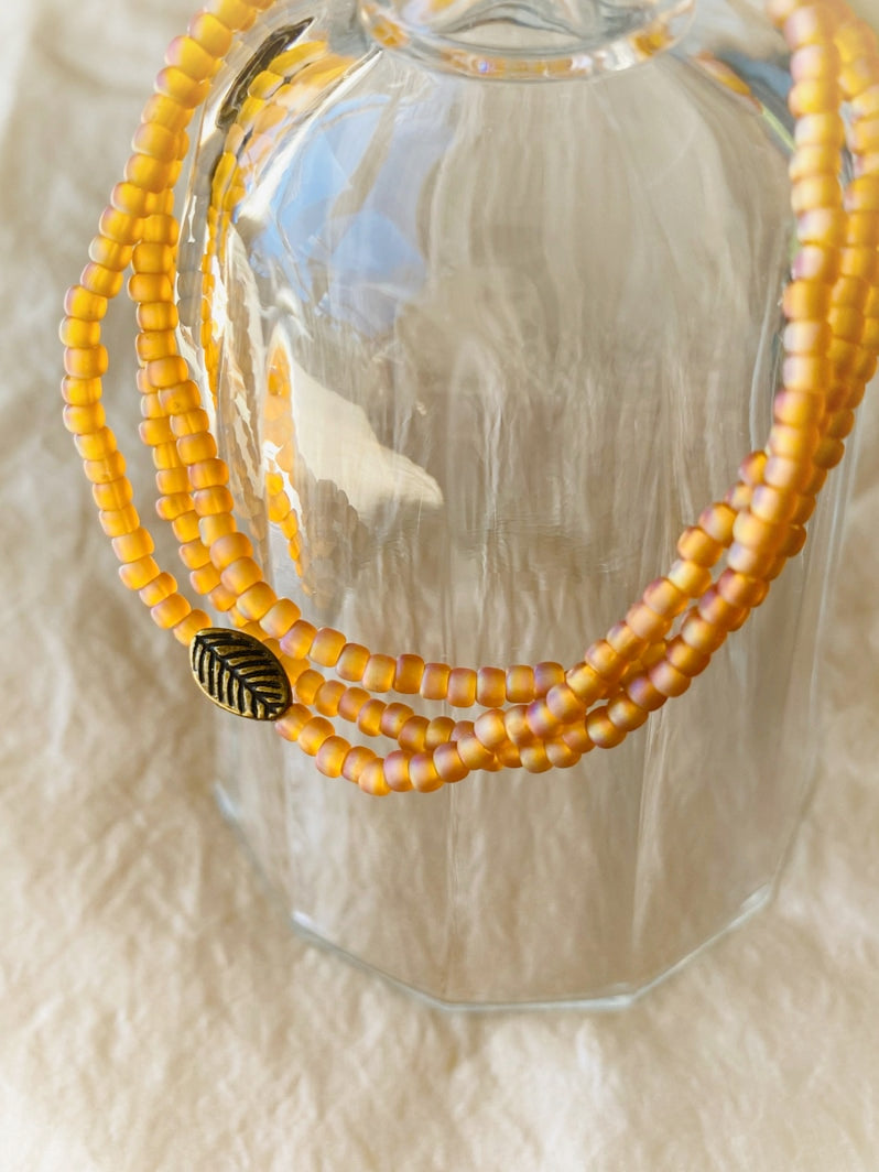 A762 - Wickelarmband Sunny Glow 2