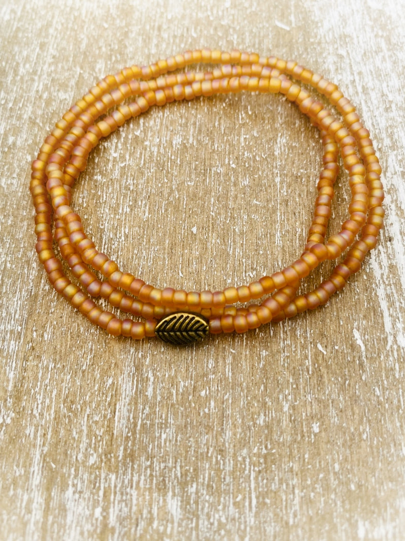A762 - Wickelarmband Sunny Glow 2