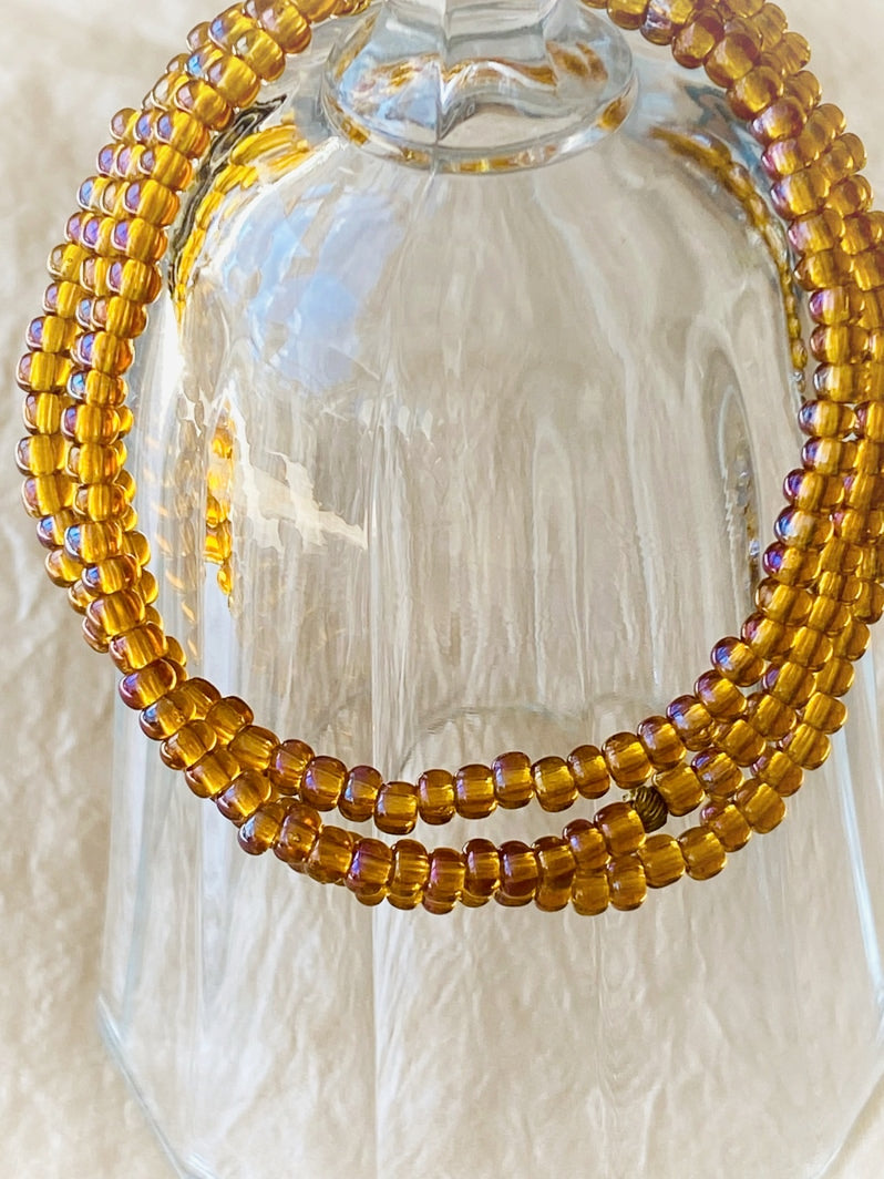 A764 - Wickelarmband Golden Glow 2