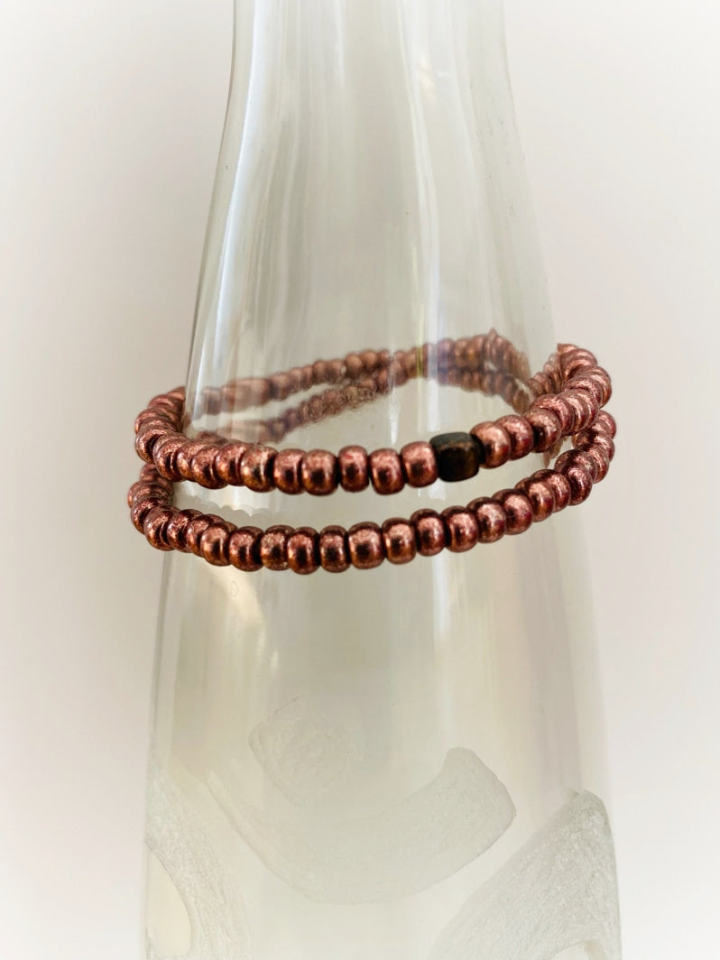 A843 - Wickelarmband Mauve 1