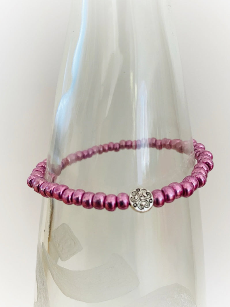 A855 - Wickelarmband Orchid 2