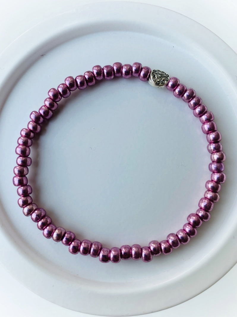 A855 - Wickelarmband Orchid 2