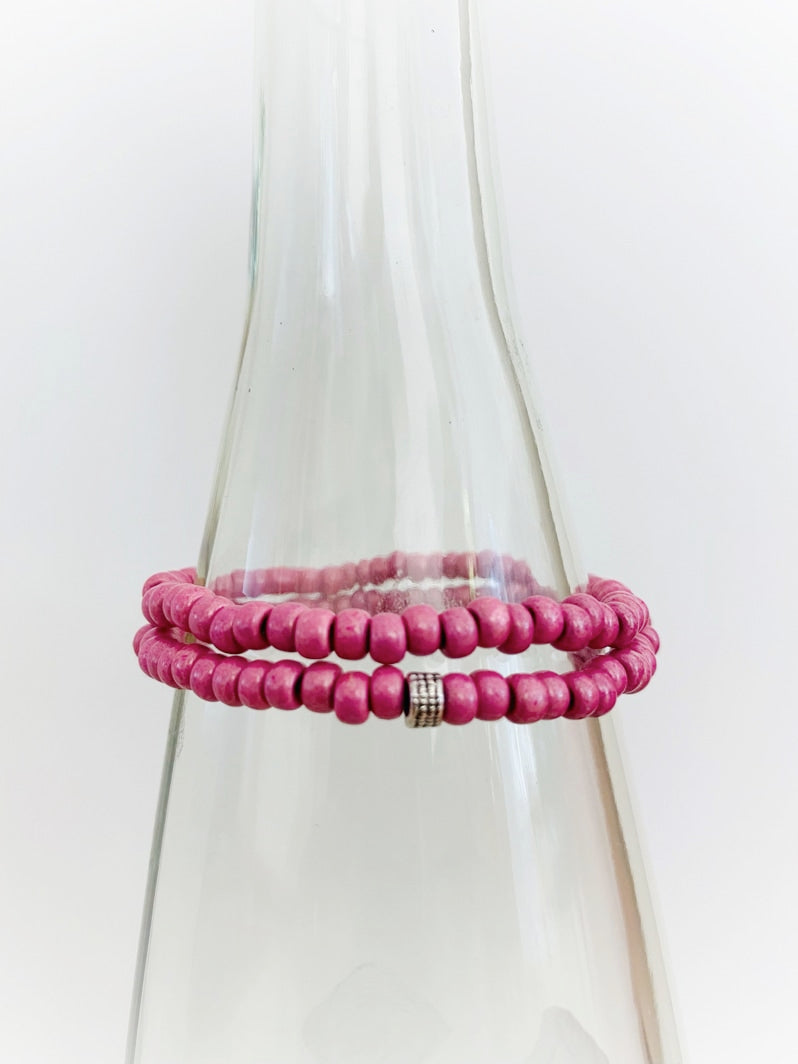 A856 - Wickelarmband Pink