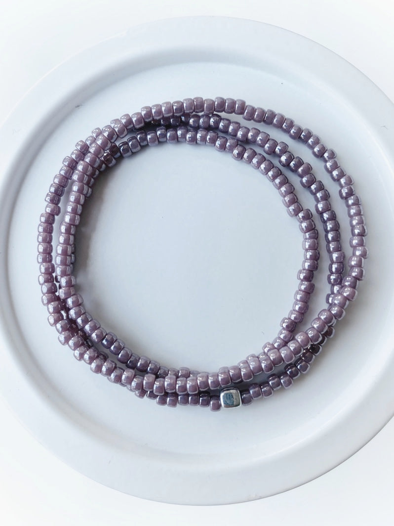 A862 - Wickelarmband Violett 1