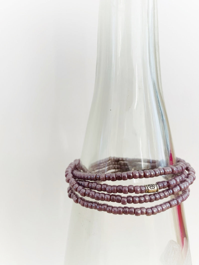 A863 - Wickelarmband Violett 2