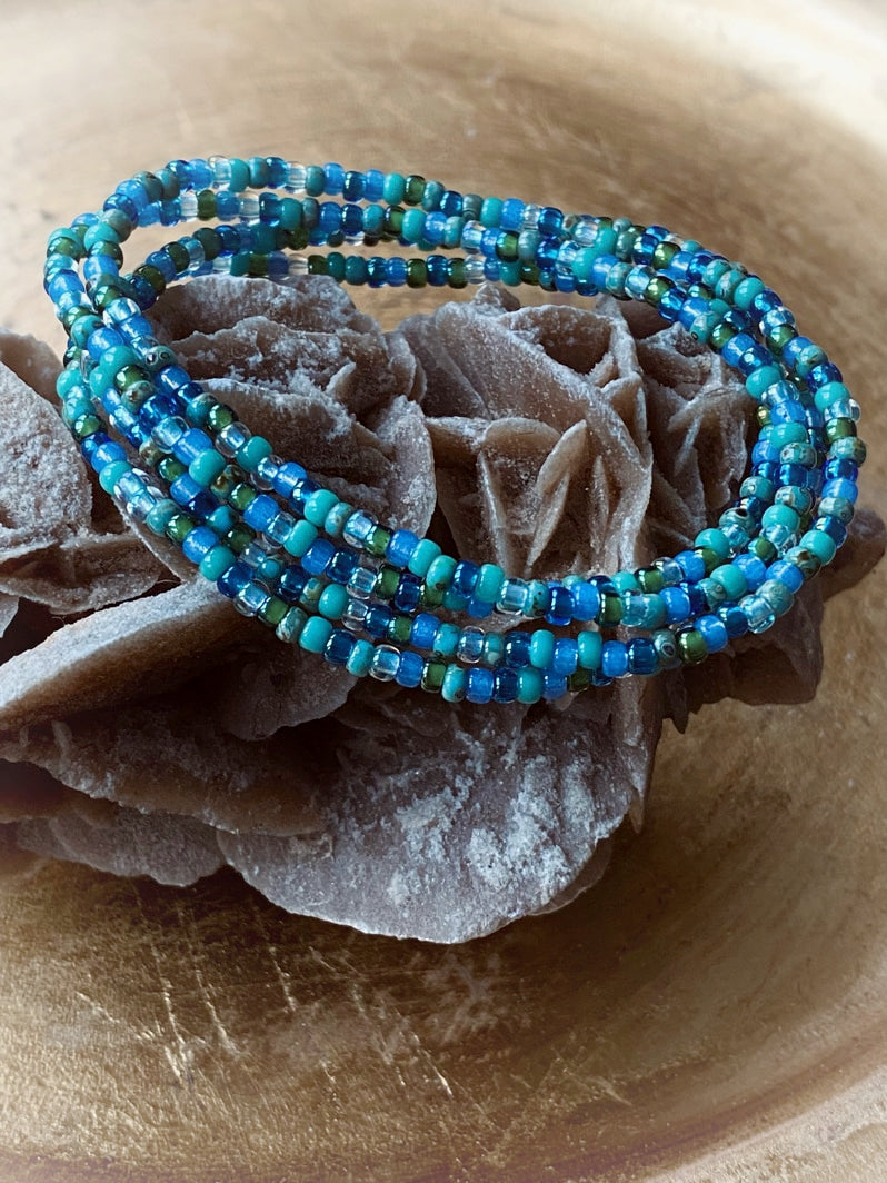 A883 - Wickelarmband Turquoise Selection 1