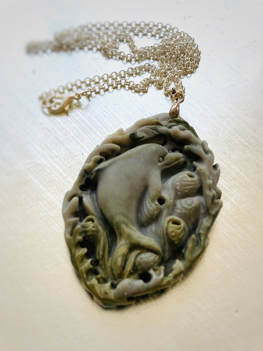 K167 - Delphin-Amulett