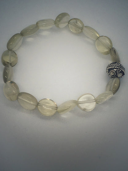 A193 - Limonenquarz mit Bali-Perle