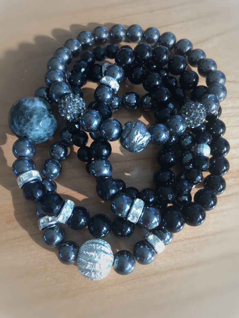 A209 - Facettierter Onyx