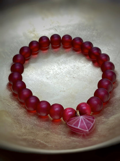 A294 - Rotes Glas mit Herz