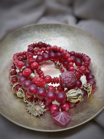 A294 - Rotes Glas mit Herz