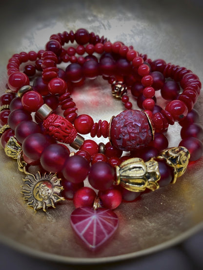 A294 - Rotes Glas mit Herz