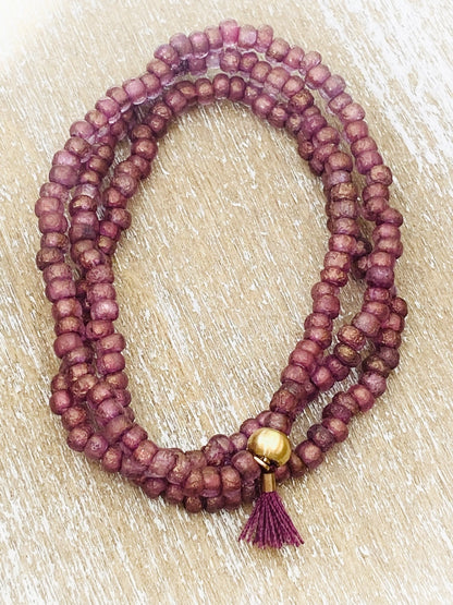 A740 - Wickelarmband Purple Love 1