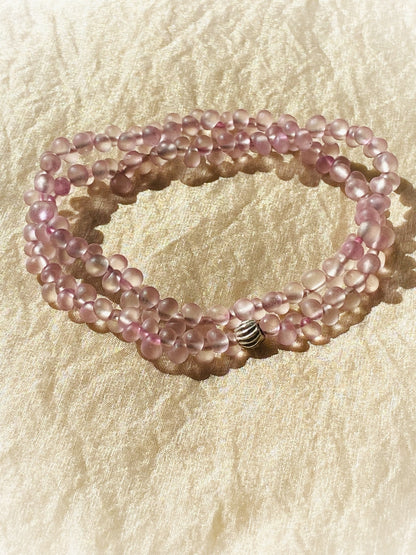 A750 - Wickelarmband Pink Drops 2