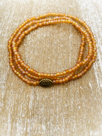 A762 - Wickelarmband Sunny Glow 2