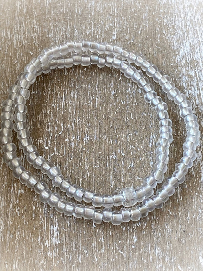A779 - Wickelarmband Crystal Clear