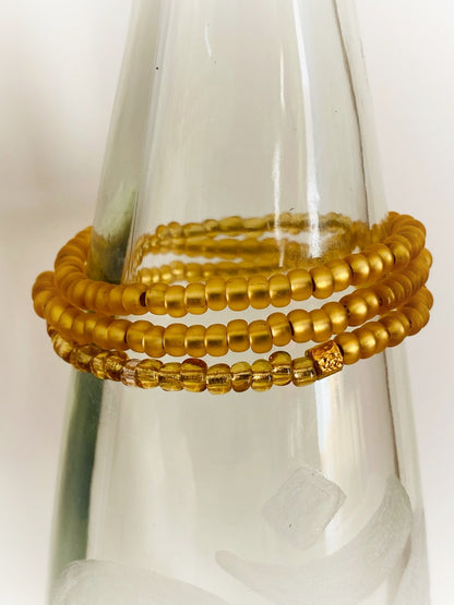 A835 - Wickelarmband Goldrausch 4