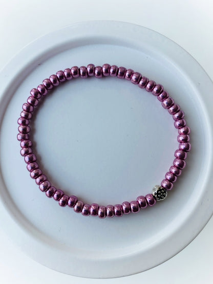 A854 - Wickelarmband Orchid 1