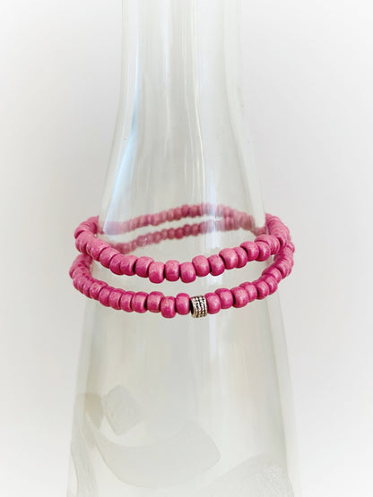 A856 - Wickelarmband Pink