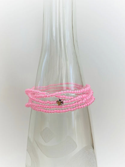 A858 - Wickelarmband Pink Lady 2