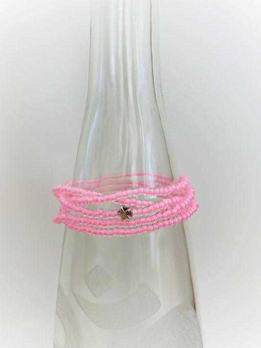 A858 - Wickelarmband Pink Lady 2