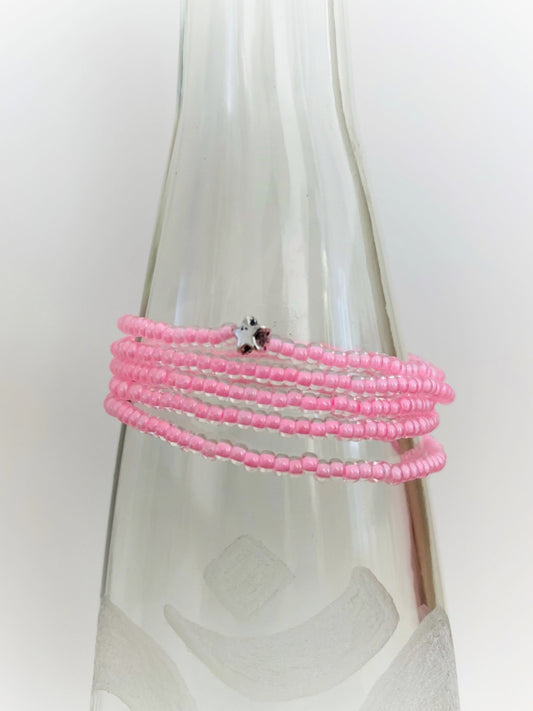 A858 - Wickelarmband Pink Lady 2