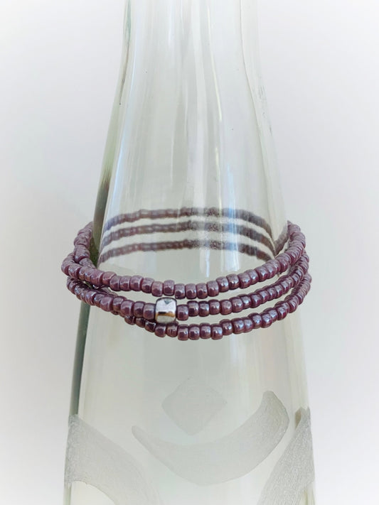 A862 - Wickelarmband Violett 1