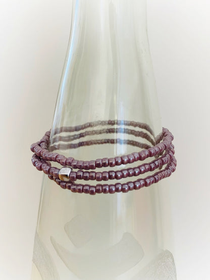 A862 - Wickelarmband Violett 1