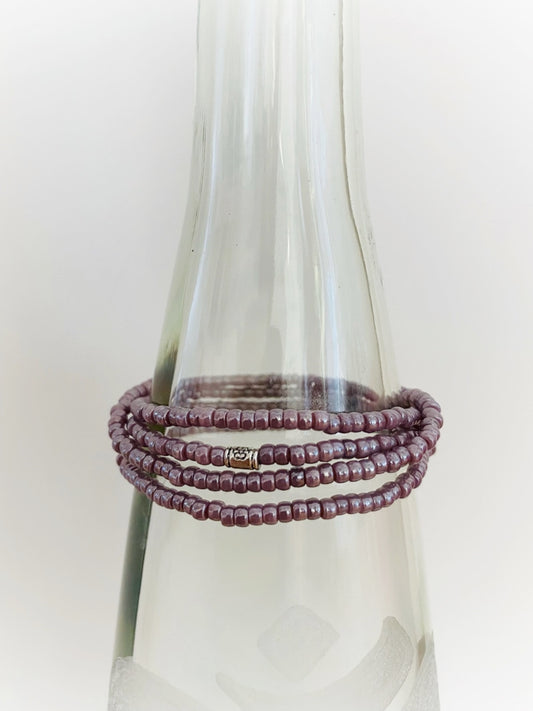 A863 - Wickelarmband Violett 2