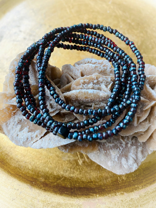 A871 - Wickelarmband Black Picasso