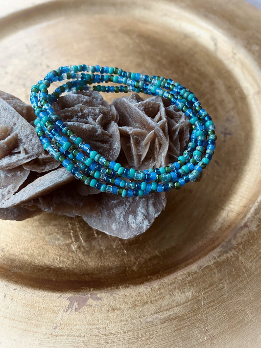 A883 - Wickelarmband Turquoise Selection 1