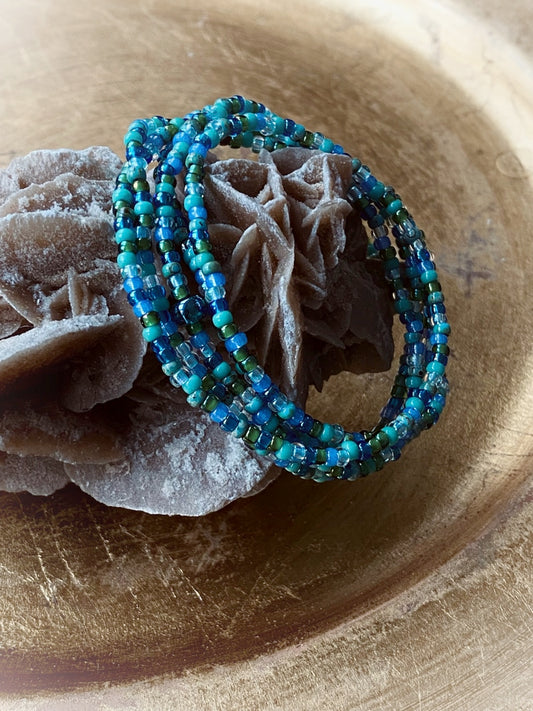A884 - Wickelarmband Turquoise Selection 2